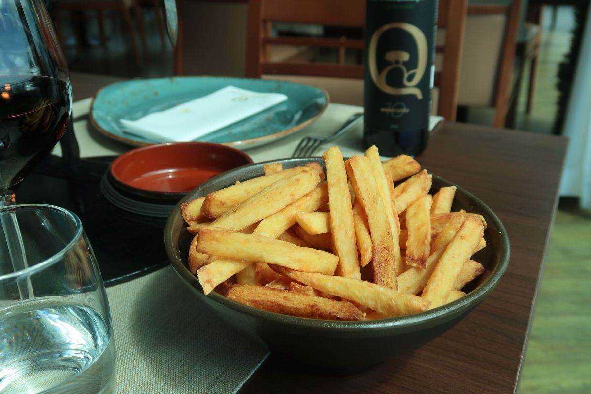 batata frita caseira